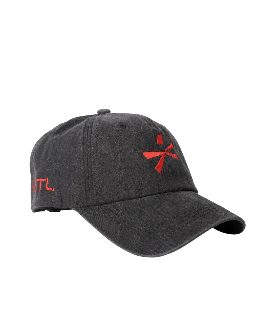 Black HUSTL Cap — Washed