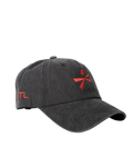 Black HUSTL Cap — Washed