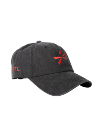 Black HUSTL Cap — Washed